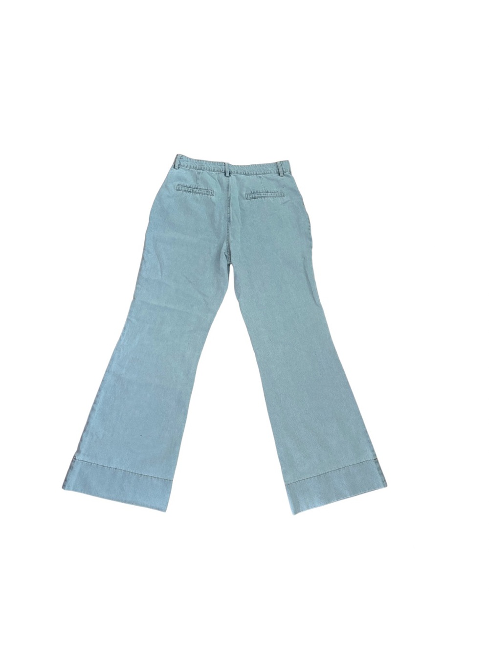 Le Lis Women's Wide-Leg Jeans in Beige - Picture 2 of 2